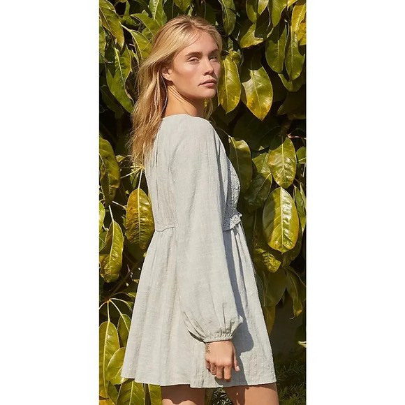 Free people Summer Struttin Mini Dress NWOT Size Large - Picture 3 of 8